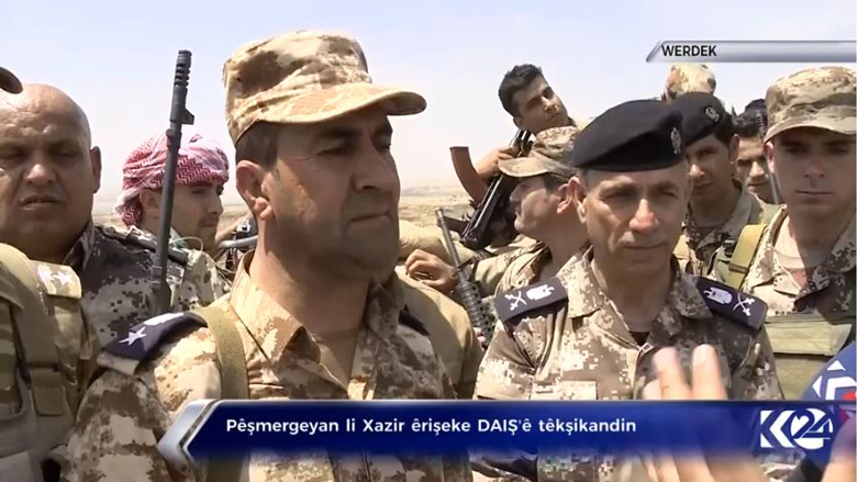 Fermandar ên Pêşmerge hûrkarî yên şikestin a evro ya Daişê behs dikin